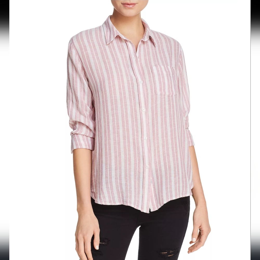 Rails Charlie Striped Button-Down Shirt - image 1